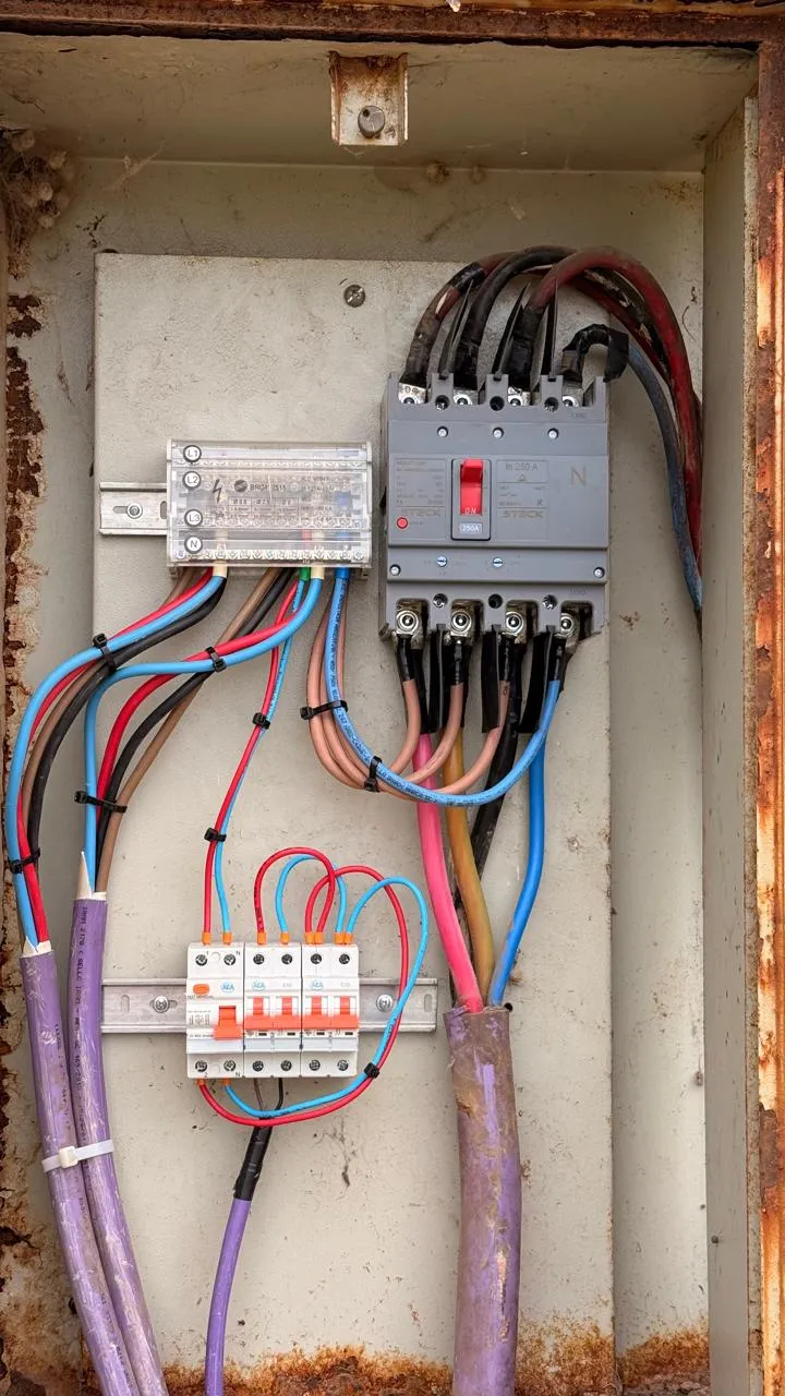 Proceso de obra eléctrica 2