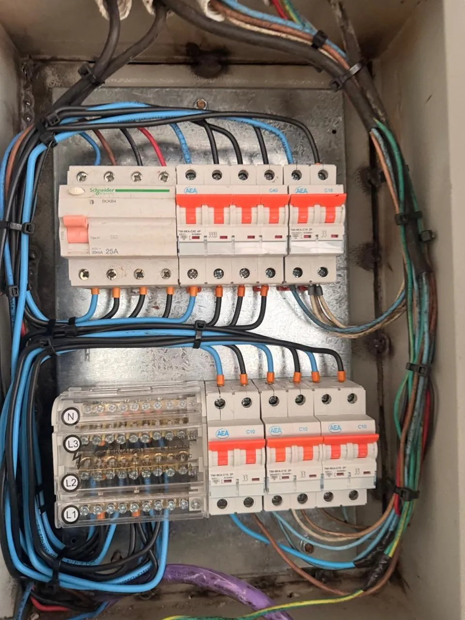Tablero eléctrico armado desde cero 5