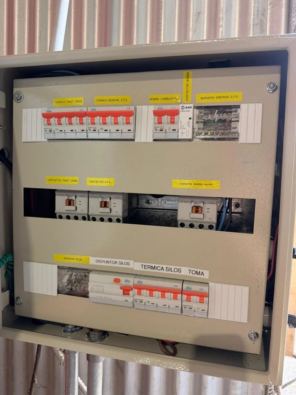 Tablero eléctrico armado desde cero 8